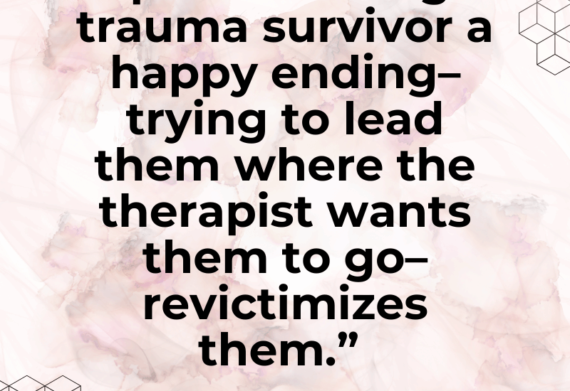 Post-Traumatic Growth - Happy Ending - ComplexTraumaConsultant_com