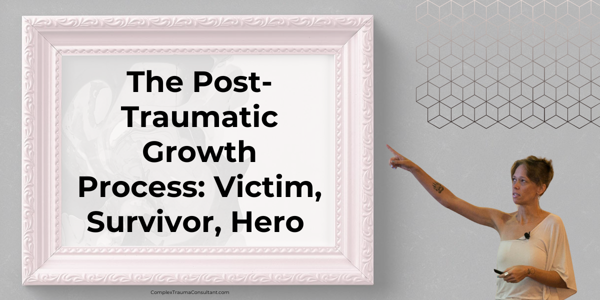Post-Traumatic Growth Process Victim Survivor Hero - ComplexTraumaConsultant_com