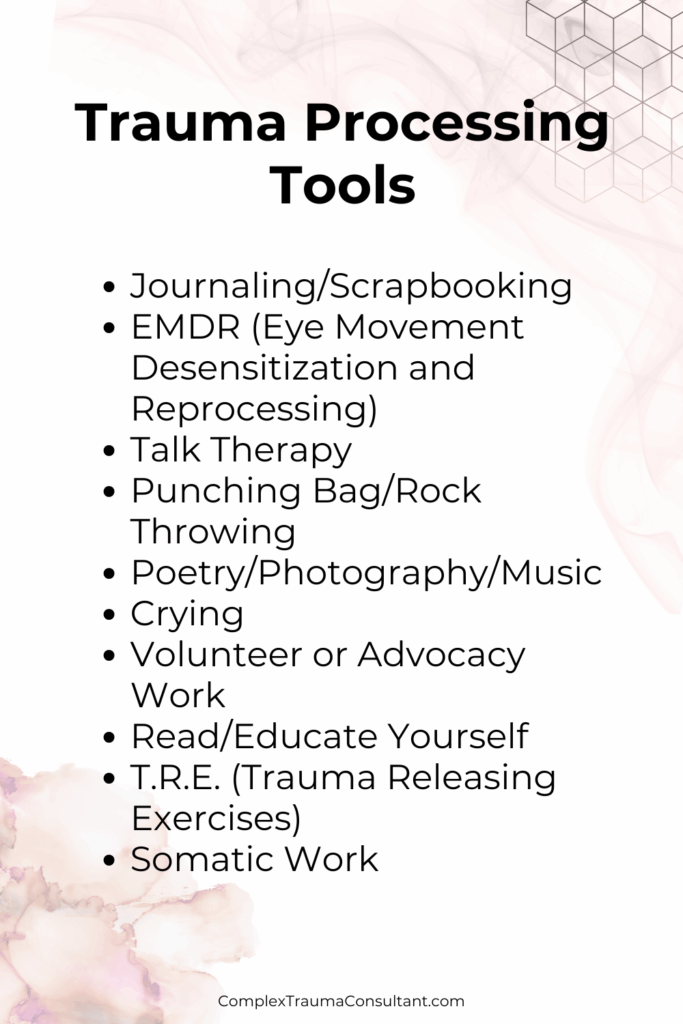 Trauma Processing Tools - Post-Traumatic Growth