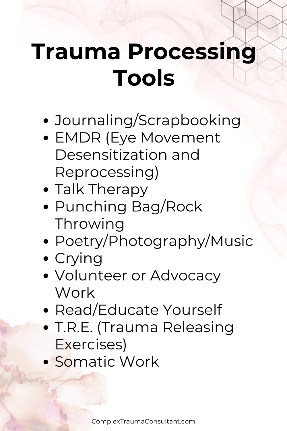 Trauma Processing Tools - Post-Traumatic Growth