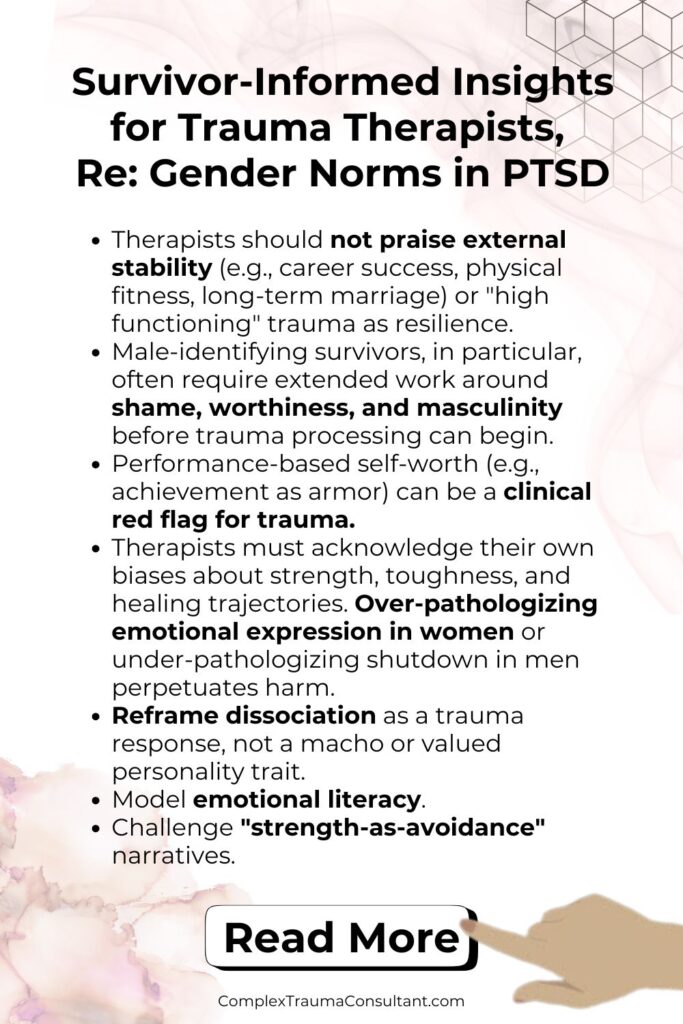 Why Women Demonstrate PTSD Symptoms More Than Men - Pin 1