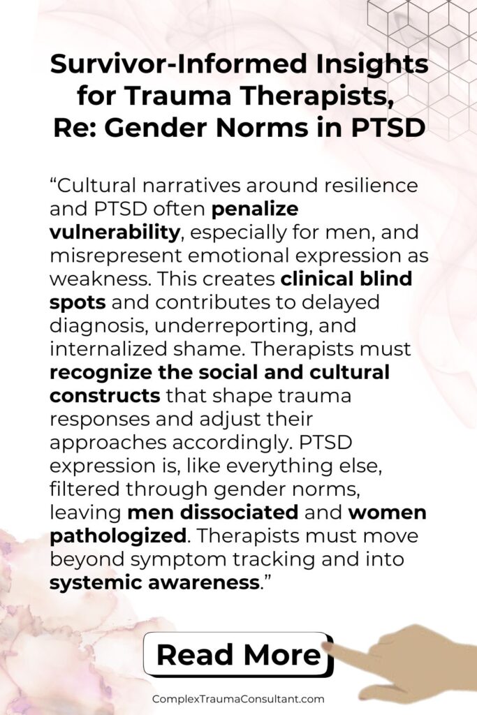 Why Women Demonstrate PTSD Symptoms More Than Men - Pin 2